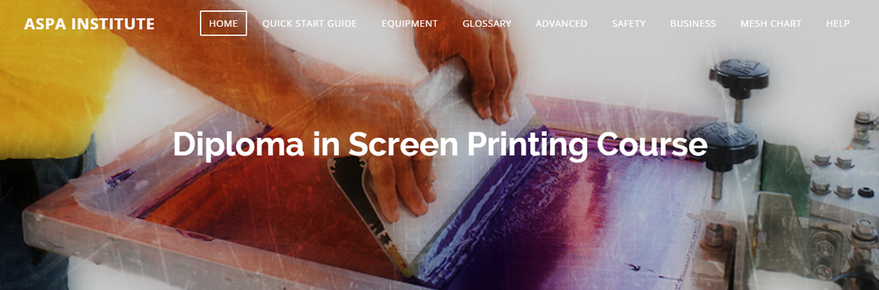 screen printing class